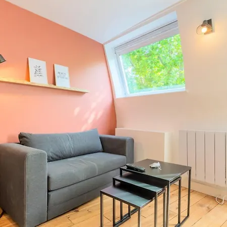 Little Duplex In Republique Beaux Arts Apartment
